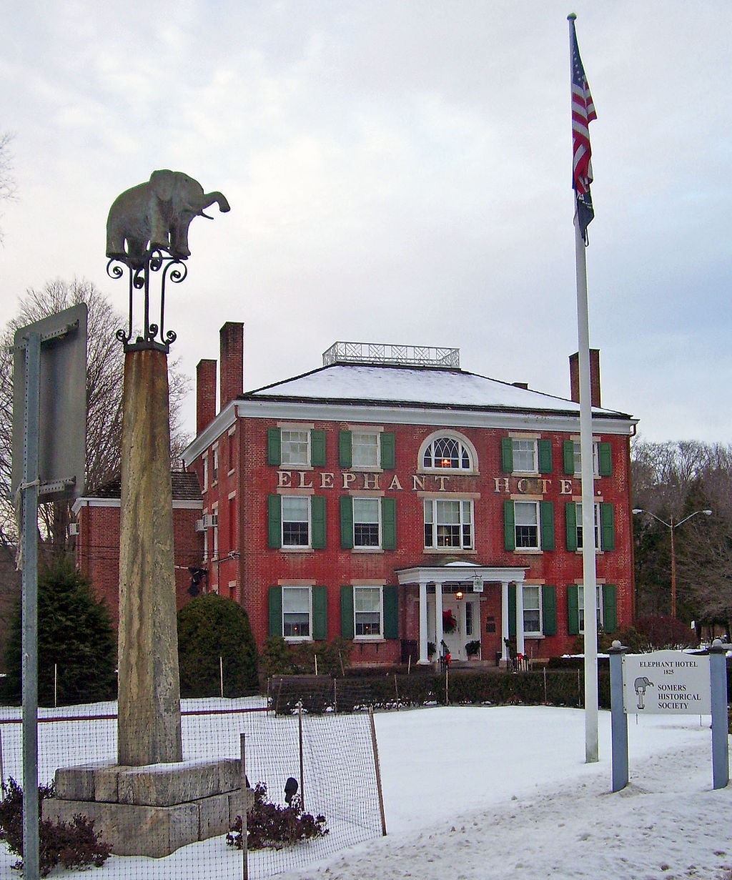 The Elephant Hotel. Source: Daniel Case @ the English Language Wikipedia