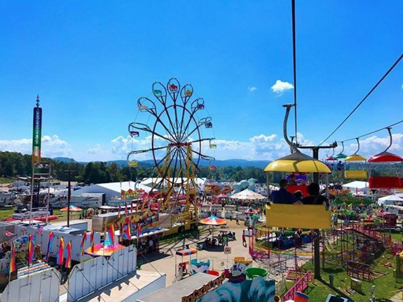 NC Mountain State Fair / photo by @curatednc