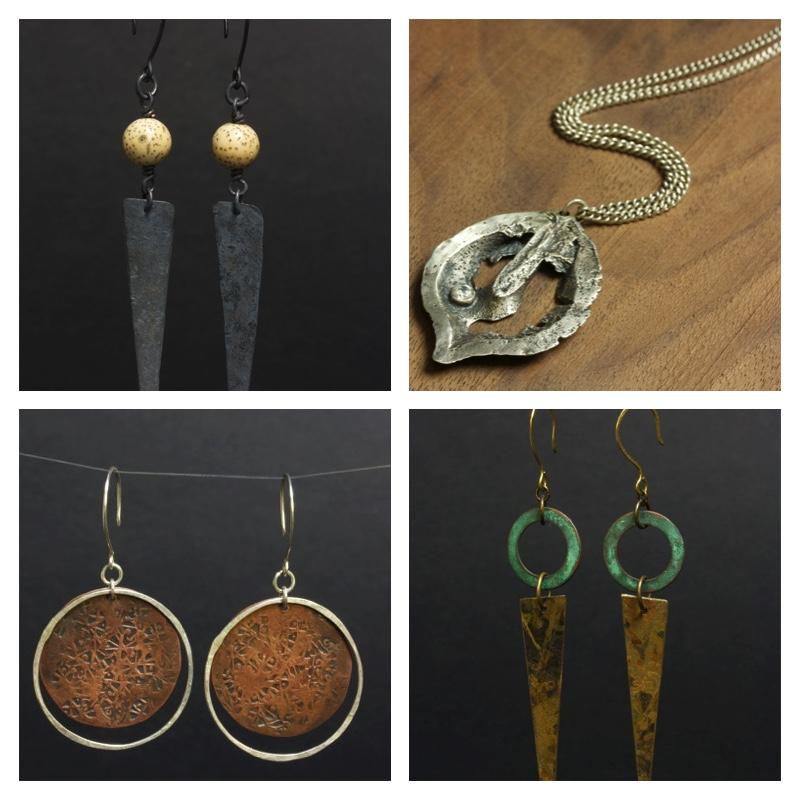 Anna Young (Leonine Designs) - metal &amp; found-object jewelry