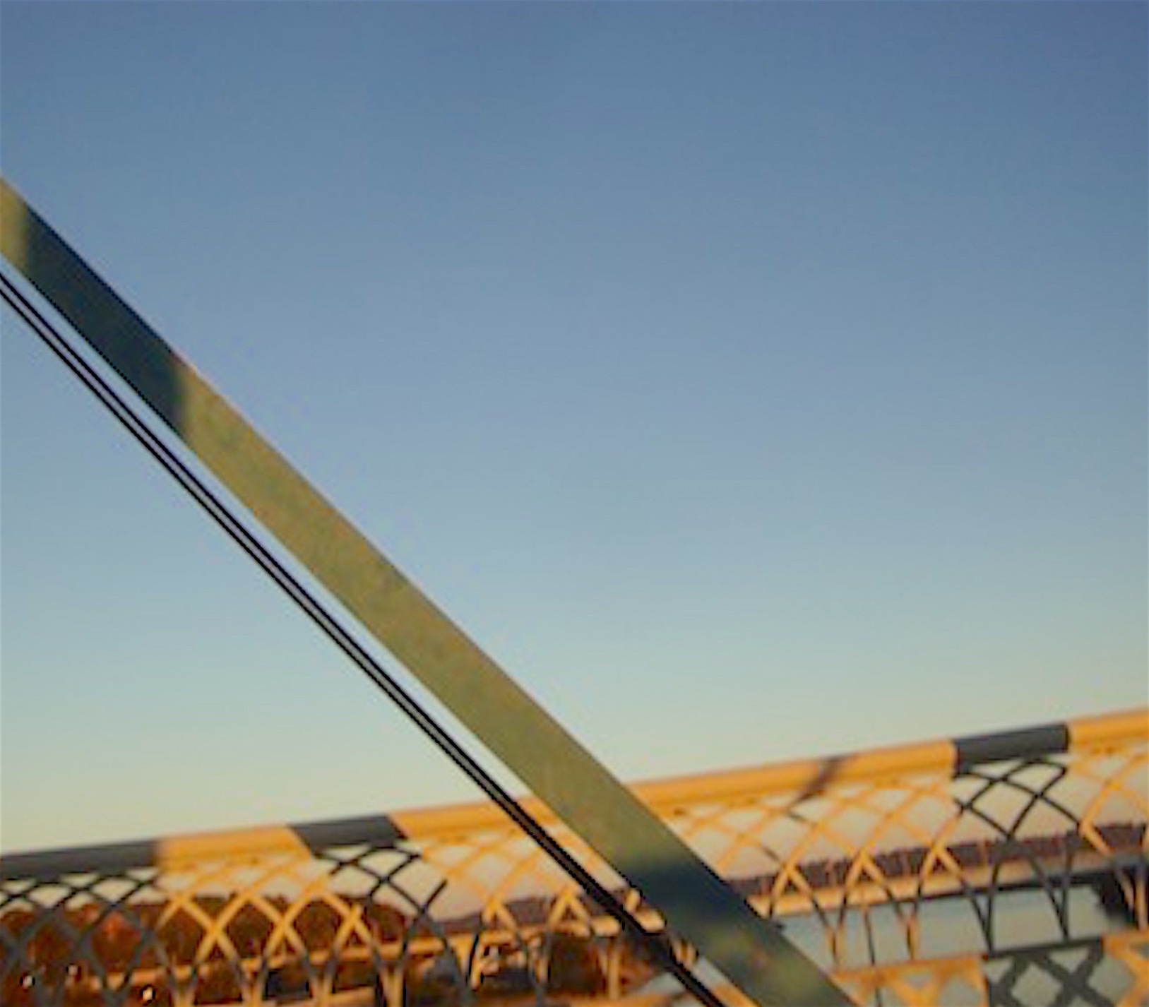 Chattanooga Walking Bridge, Sundown