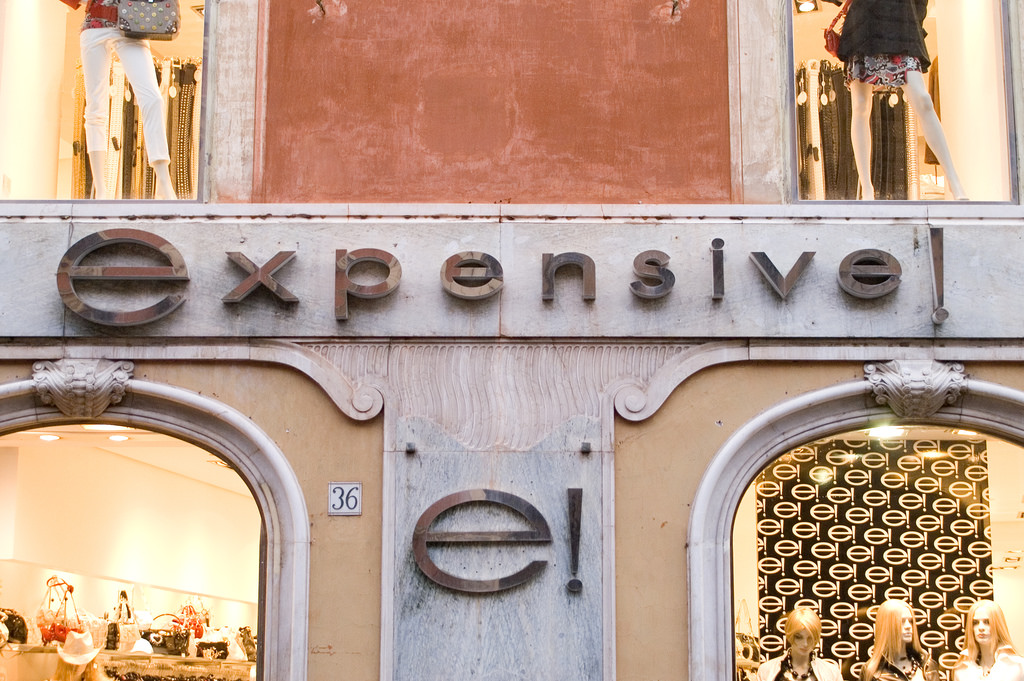 expensive! Photo: Anssi Koskinen (Flickr)