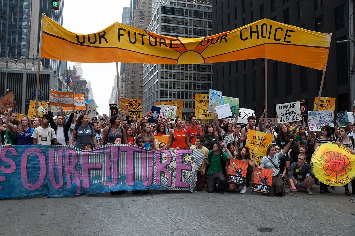 NYC People's Climate March (2014). Photo: Alejandro Alvarez