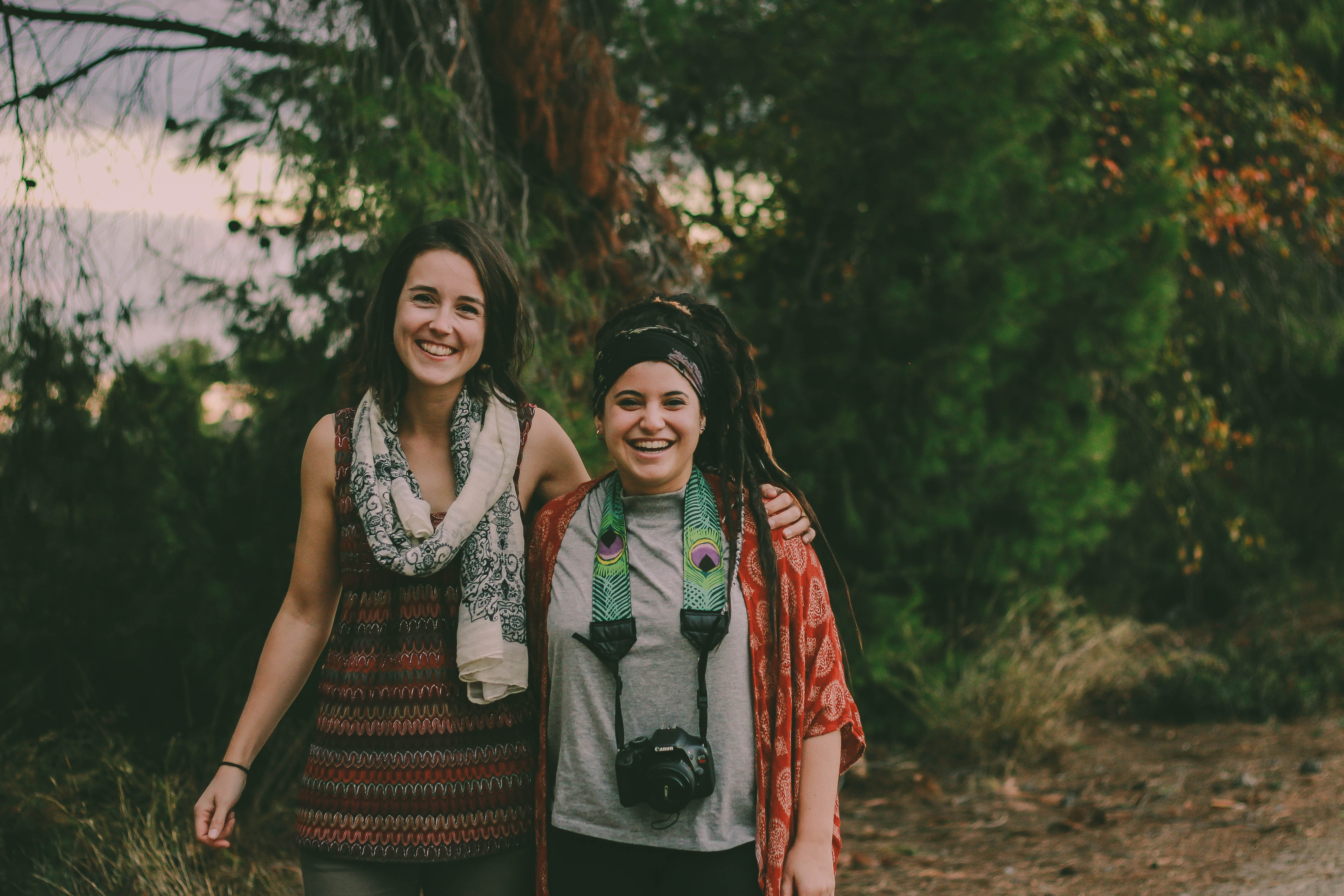 Claire Veale and Shayanne Gal, Creators of Voices of Refugees