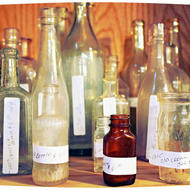 Vintage bottles. Source: Nancynance, 2012 (Flickr)