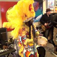 Big Chief Juan Pardo & the Golden Comanche Mardi Gras Indians. Source: YouTube