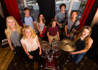Asheville Music School Rock Band. Photo: Michael Oppenheim