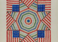 Star and Flag Design Quilt, Fred Hassebrock. Source: National Gallery of Art