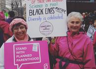Women's March on Asheville. Credit: Ali McGhee