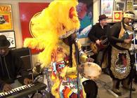 Big Chief Juan Pardo & the Golden Comanche Mardi Gras Indians. Source: YouTube