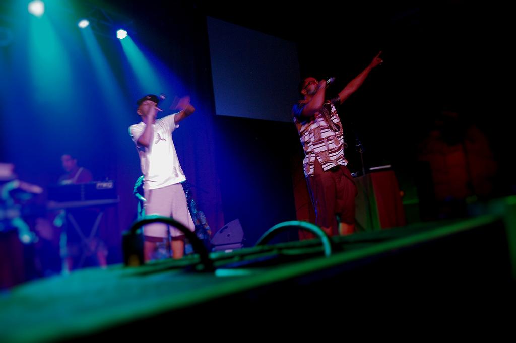 Digable Planets: Doodlebug and Butterfly. Photo: George Sieburg.