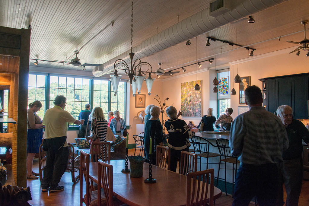 Loft above the Haen Gallery. Photo: Erin Fowler