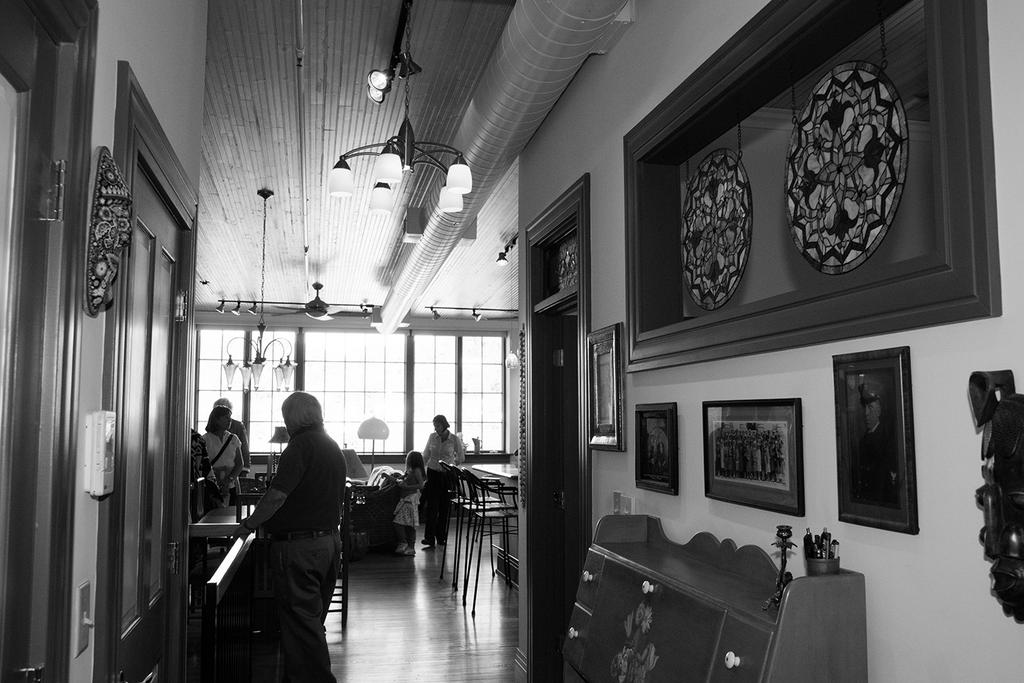 Loft above the Haen Gallery. Photo: Erin Fowler